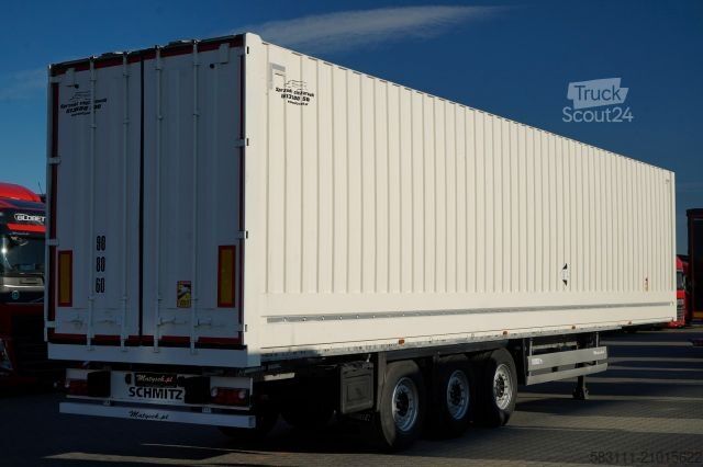 Rashladna poluprikolica SCHMITZ CARGOBULL KONTENER / 2x o? PODNOSZONA  / 2021 ROK