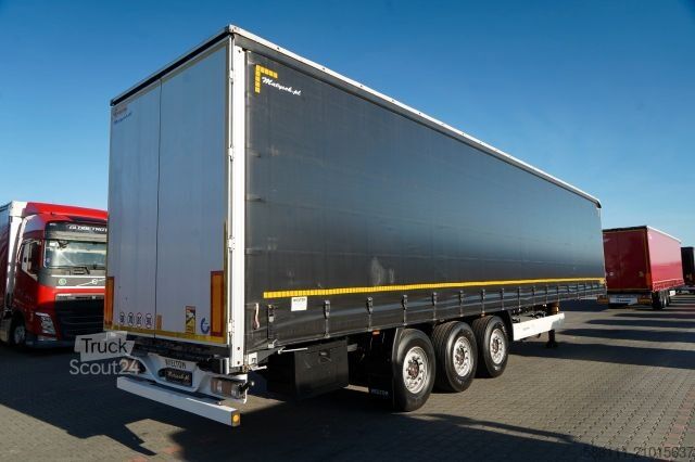 Open oplegger met zeil WIELTON FIRANKA / STANDARD / SAF 