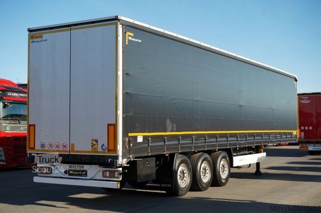 Open oplegger met zeil WIELTON FIRANKA / STANDARD / SAF 