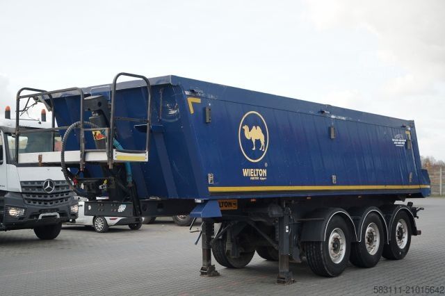 Kippers oplegger WIELTON WYWROTKA / 24 M3 /  ALUMINIOWA / O? PODNOSZONA /