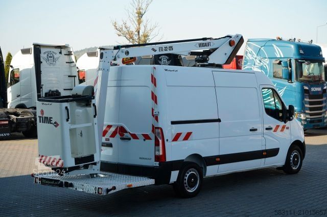Vrachtwagenhoogwerker RENAULT MASTER / PODNO?NIK KOSZOWY - 10.5 m / BLASZAK +