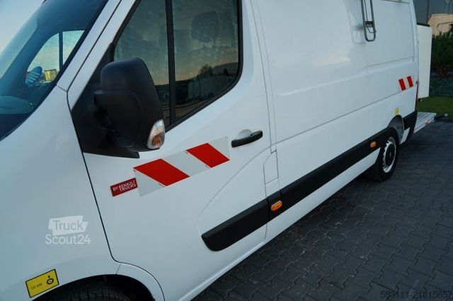Vrachtwagenhoogwerker RENAULT MASTER / PODNO?NIK KOSZOWY - 10.5 m / BLASZAK +