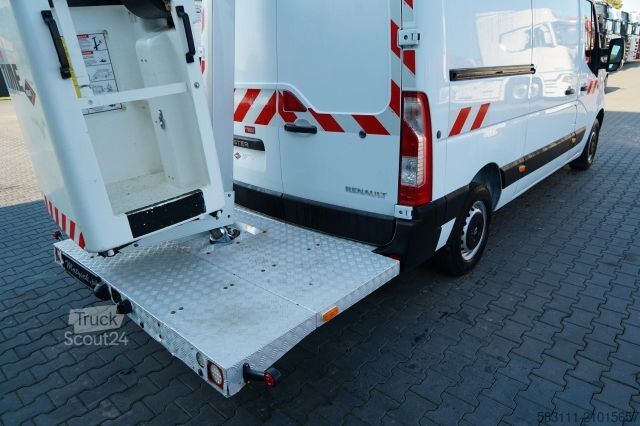 Vrachtwagenhoogwerker RENAULT MASTER / PODNO?NIK KOSZOWY - 10.5 m / BLASZAK +