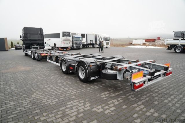 Jumbo vrachtwagen DAF XF 480 / BDF / 6X2 / ZESTAW TANDEM / SSC / I-PAR