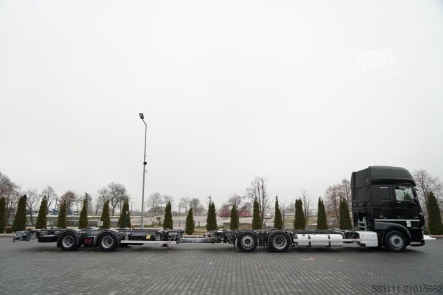 Jumbo vrachtwagen DAF XF 480 / BDF / 6X2 / ZESTAW TANDEM / SSC / I-PAR