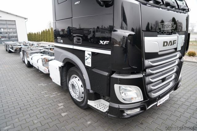 Jumbo vrachtwagen DAF XF 480 / BDF / 6X2 / ZESTAW TANDEM / SSC / I-PAR