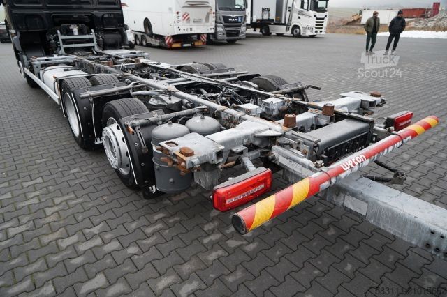 Jumbo vrachtwagen DAF XF 480 / BDF / 6X2 / ZESTAW TANDEM / SSC / I-PAR
