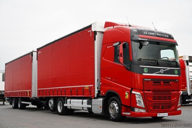 Camion jumbo VOLVO FH 460 / ZESTAW TANDEM / 120 M3 / PRZEJAZDOWY /