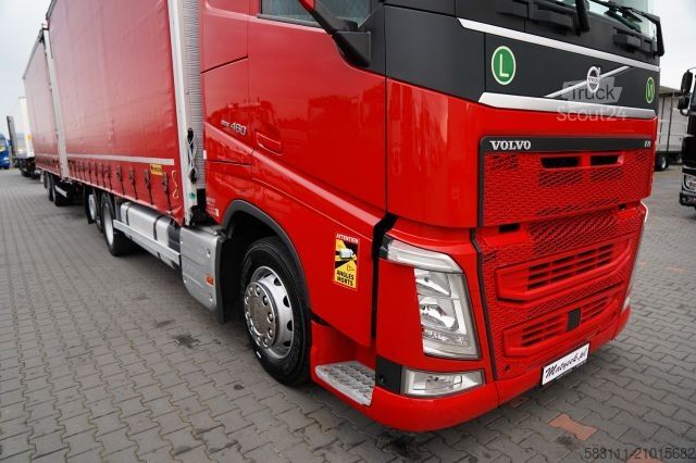 Camion jumbo VOLVO FH 460 / ZESTAW TANDEM / 120 M3 / PRZEJAZDOWY /