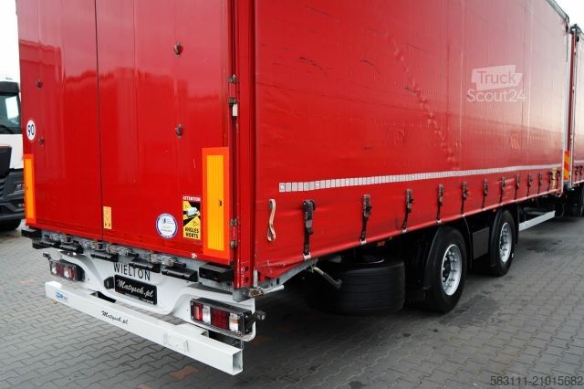 Camion jumbo VOLVO FH 460 / ZESTAW TANDEM / 120 M3 / PRZEJAZDOWY /