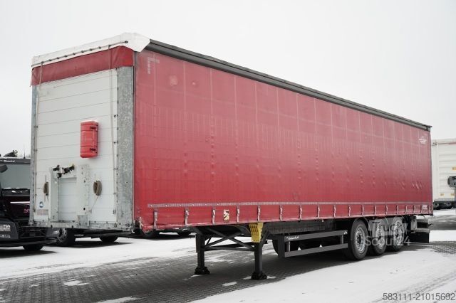 Auflieger mit Pritsche & Plane SCHMITZ CARGOBULL FIRANKA / STANDARD / PLANDEKA ZBROJONA