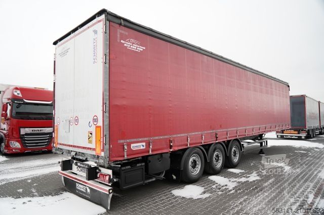 Auflieger mit Pritsche & Plane SCHMITZ CARGOBULL FIRANKA / STANDARD / PLANDEKA ZBROJONA
