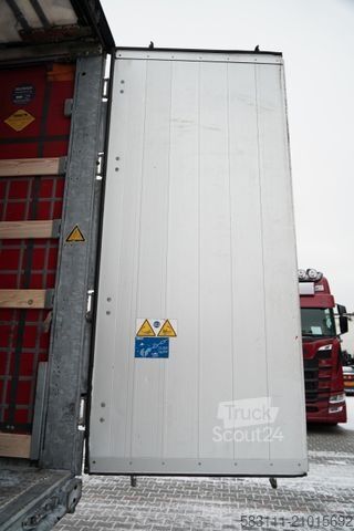 Auflieger mit Pritsche & Plane SCHMITZ CARGOBULL FIRANKA / STANDARD / PLANDEKA ZBROJONA