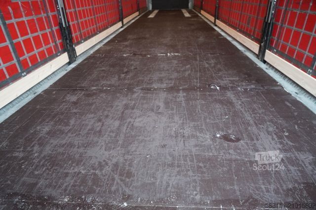 Auflieger mit Pritsche & Plane SCHMITZ CARGOBULL FIRANKA / STANDARD / PLANDEKA ZBROJONA