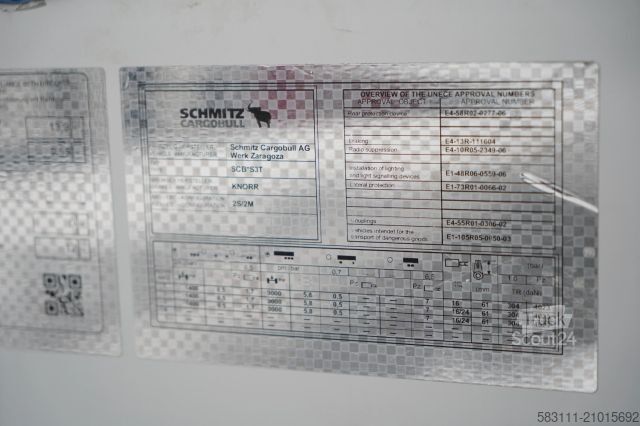 Auflieger mit Pritsche & Plane SCHMITZ CARGOBULL FIRANKA / STANDARD / PLANDEKA ZBROJONA
