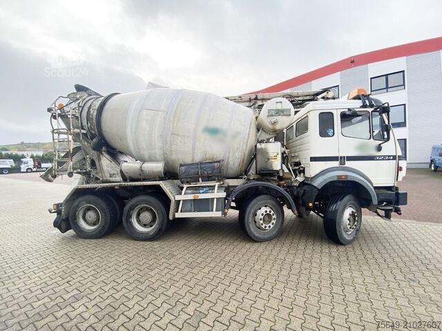 Mobil betongblandningsanläggning Mercedes-Benz SK II 3234 B 8x4/4 SK II 3234 B 8x4/4, LT Betonmischer, Förderband, Funk, 9cbm