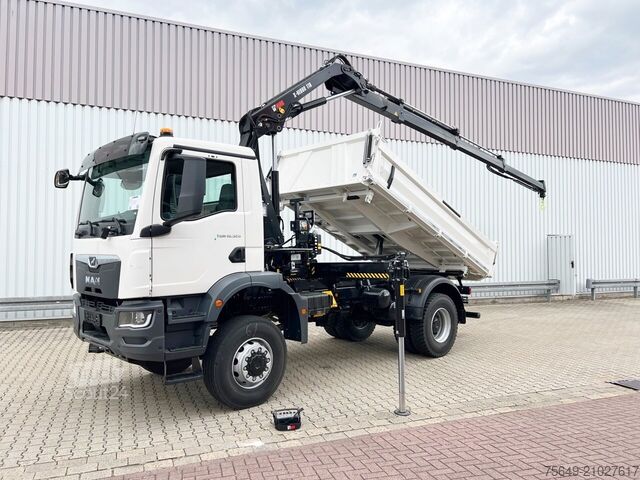 Torenkraan MAN TGM 18.320 4x4 BB CH TGM 18.320 4x4 BB CH mit Kran Hiab X-Hiduo 118BS-3, Funk