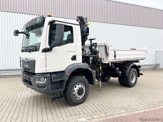 Torenkraan MAN TGM 18.320 4x4 BB CH TGM 18.320 4x4 BB CH mit Kran Hiab X-Hiduo 118BS-3, Funk