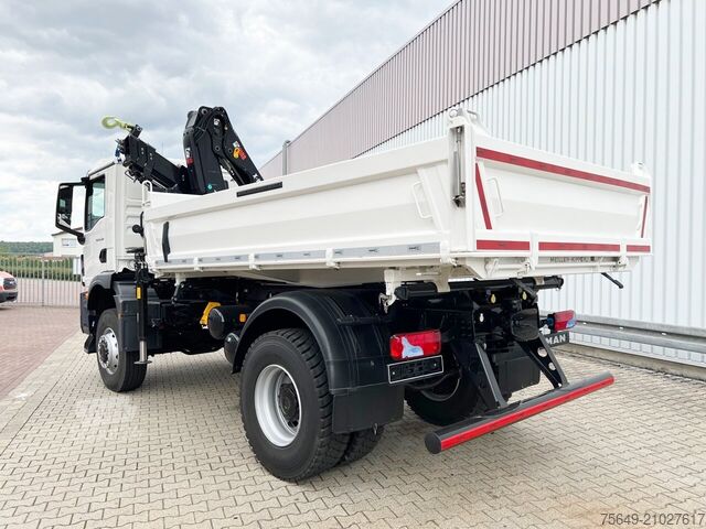 Torenkraan MAN TGM 18.320 4x4 BB CH TGM 18.320 4x4 BB CH mit Kran Hiab X-Hiduo 118BS-3, Funk