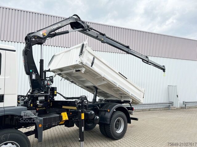 Torenkraan MAN TGM 18.320 4x4 BB CH TGM 18.320 4x4 BB CH mit Kran Hiab X-Hiduo 118BS-3, Funk