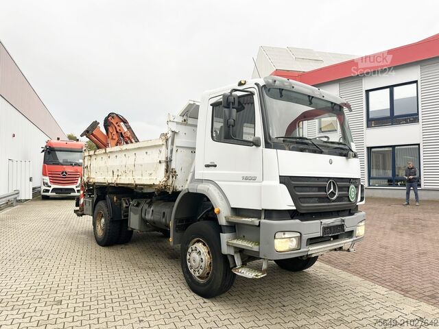 Tornkran Mercedes-Benz Axor 1833 AK 4x4 Axor 1833 AK 4x4 mit Heckkran Atlas 105.2-A2L
