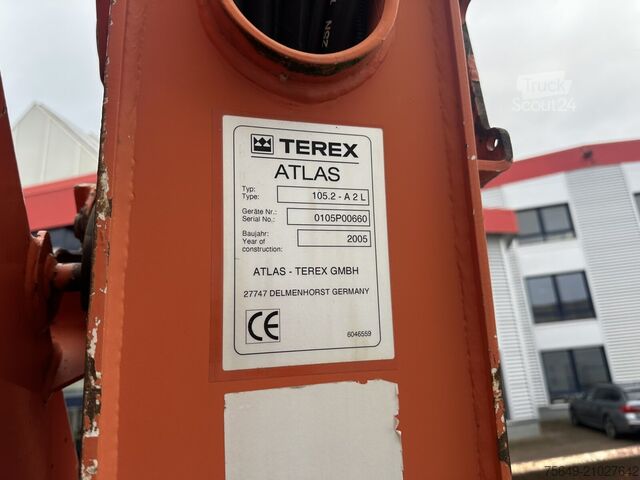 Tornkran Mercedes-Benz Axor 1833 AK 4x4 Axor 1833 AK 4x4 mit Heckkran Atlas 105.2-A2L