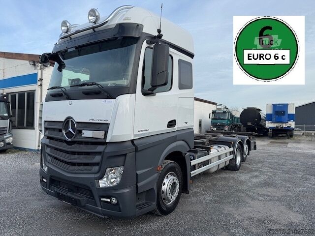 Wissellaadbak vrachtwagen Mercedes-Benz Actros 2540 DBF BIG EX BW Fahrsch KM114