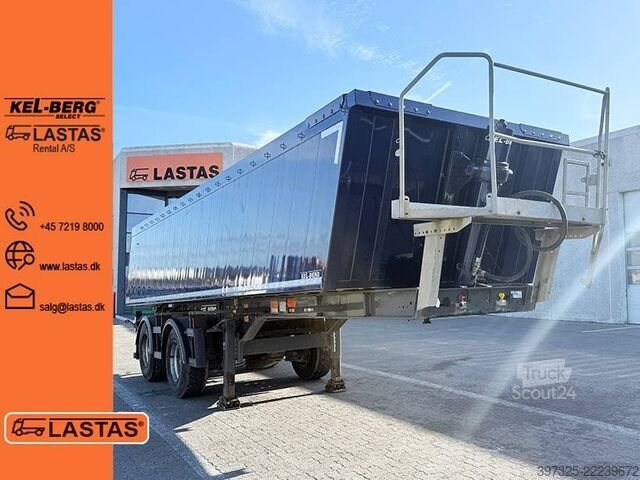 Przesuwne plandeki Kel-Berg 2 Axle Tipper / Alukastenmulde Kipper 23M3