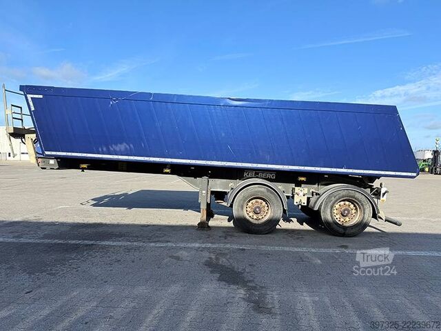 Przesuwne plandeki Kel-Berg 2 Axle Tipper / Alukastenmulde Kipper 23M3