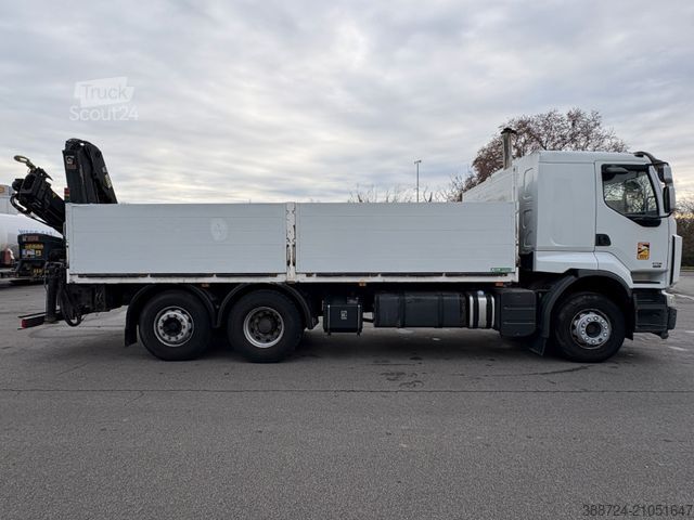 Camion cu platformă RENAULT Premium410*Bordwände*Lenk+Lift*Klima*AHK*TÜV*