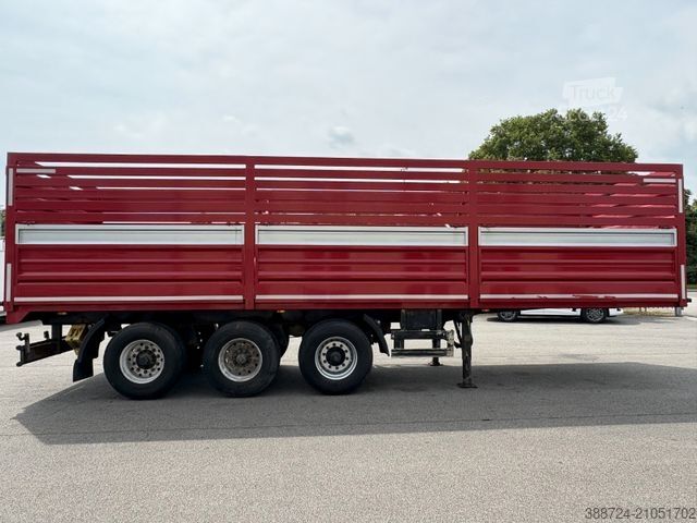 Open semitrailer ROHR Auflieger für Zuckerrüben*Alu*Bordwände