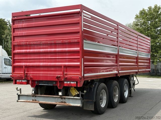 Open semitrailer ROHR Auflieger für Zuckerrüben*Alu*Bordwände