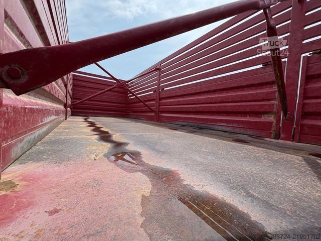 Open semitrailer ROHR Auflieger für Zuckerrüben*Alu*Bordwände