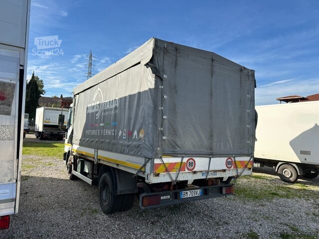 Камион платформа с брезент IVECO EUROCARGO 80E18