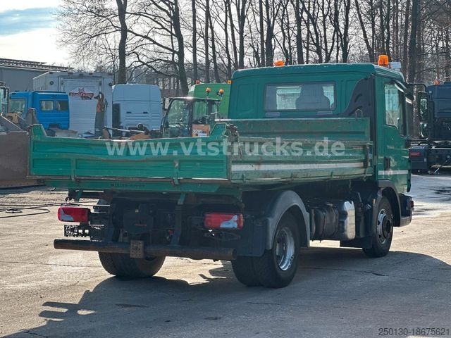 Driezijdige kipper bestelwagen MAN TGL 8.220 Meiller Dreiseitenkipper Euro6