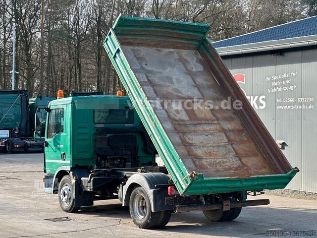 Driezijdige kipper bestelwagen MAN TGL 8.220 Meiller Dreiseitenkipper Euro6