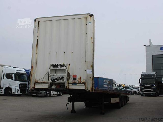 Working platform semitrailer KRONE SD,  LIFTING AXLE, MULTILOCK