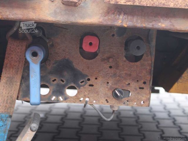 Working platform semitrailer KRONE SD,  LIFTING AXLE, MULTILOCK