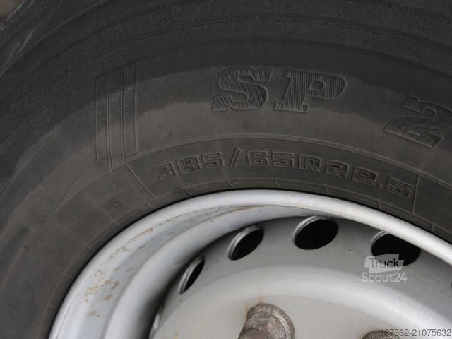 Open semitrailer with tarp KRONE SD, MULTILOCK