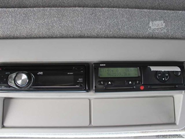 Samochód dostawczy z plandeką IVECO EUROCARGO 75E18, SECONDARY AIR CON., EURO 5