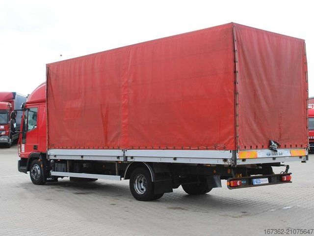 Samochód dostawczy z plandeką IVECO EUROCARGO 75E18, SECONDARY AIR CON., EURO 5