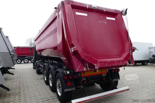 Naczepa wywrotka KEMPF 3-achs 39m³ ALU- Halbschalenmulde, 5,2 to LG.