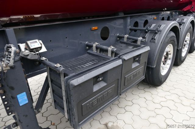 Naczepa wywrotka KEMPF 3-achs 39m³ ALU- Halbschalenmulde, 5,2 to LG.