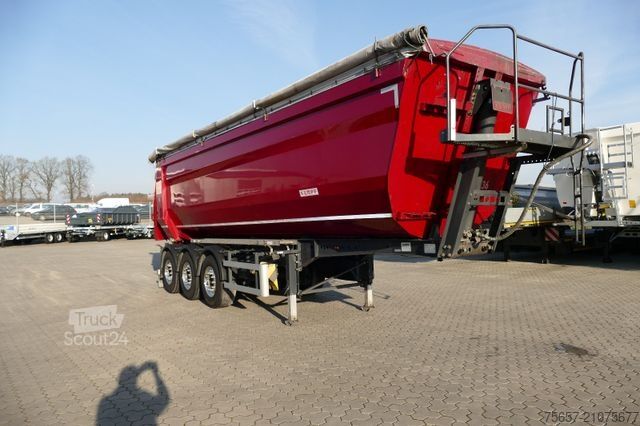 Naczepa wywrotka KEMPF Kempf 3-achs 39m³ ALU- Halbschalenmulde, 5,2 to