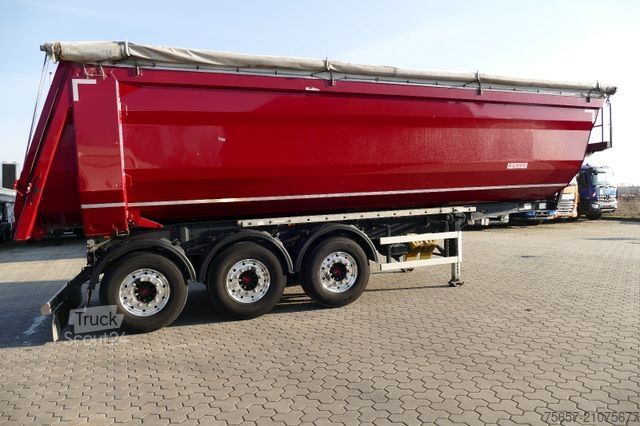 Naczepa wywrotka KEMPF Kempf 3-achs 39m³ ALU- Halbschalenmulde, 5,2 to