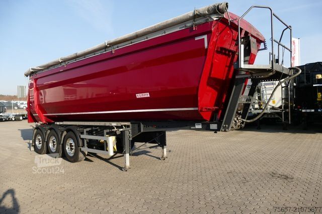 Naczepa wywrotka KEMPF Kempf 3-achs 39m³ ALU- Halbschalenmulde, 5,2 to