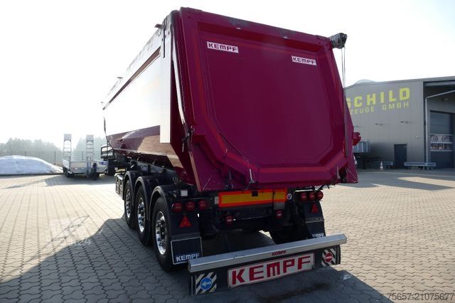 Naczepa wywrotka KEMPF Kempf 3-achs 39m³ ALU- Halbschalenmulde, 5,2 to