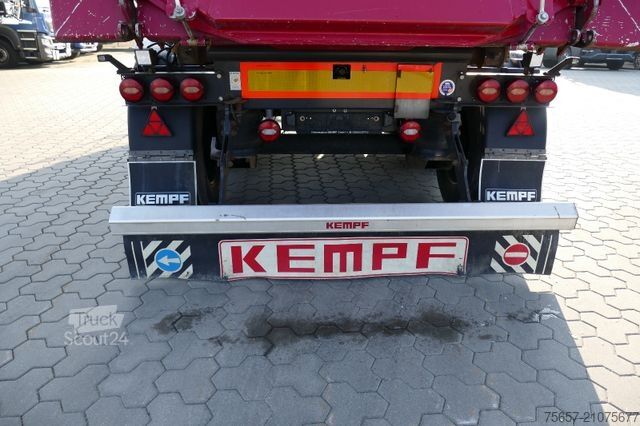 Naczepa wywrotka KEMPF Kempf 3-achs 39m³ ALU- Halbschalenmulde, 5,2 to