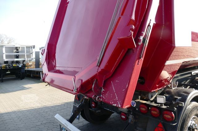 Naczepa wywrotka KEMPF Kempf 3-achs 39m³ ALU- Halbschalenmulde, 5,2 to