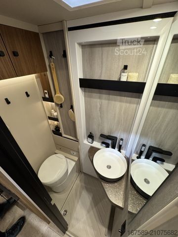 Half-integraal camper BÜRSTNER Signature SFT 7.0, 90l,Smart TV,6E,LSitz,AKTION